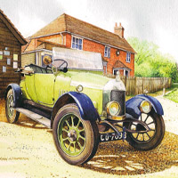 Karen Frampton, New Forest Artist, paintings, greeting cards, murals, slate, Hampshire, UK